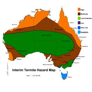 Melbourne’s termite-risk profile & 'termite inspection zone map